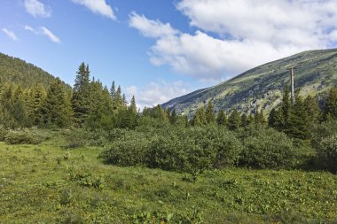 Tiha Rila (Sessiz Rila), Rila dağının manzarası