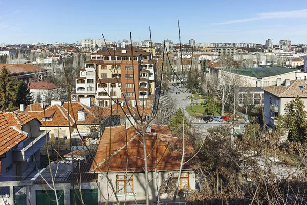 Panoramatický výhled na město Haskovo, Bulharsko — Stock fotografie