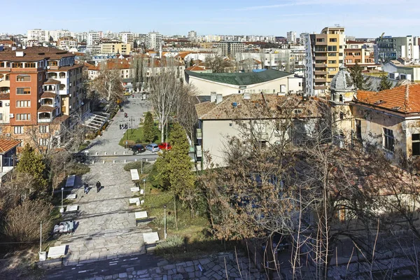 Vue panoramique de la ville de Haskovo, Bulgarie — Photo