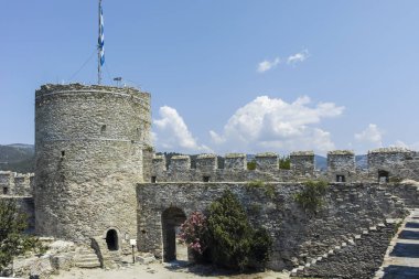 Kavala kentinde kale, Yunanistan