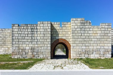 Birinci Bulgar İmparatorluk Kalesi Pliska 'nın başkenti.