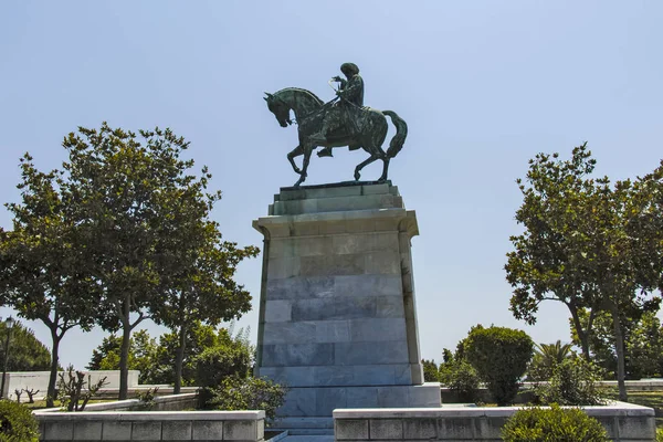 希腊卡瓦拉埃及穆罕默德 · 阿里纪念碑 — 图库照片