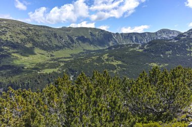 Balık Gölü yakınlarındaki manzara (Ribni Ezera), Rila dağı