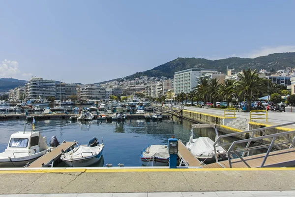 Yunanistan 'ın Kavala kentinden Panorama — Stok fotoğraf