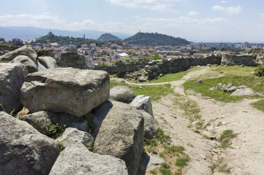 Bulgaristan 'ın Nebet Tepe tepesinden Filibe Panoraması