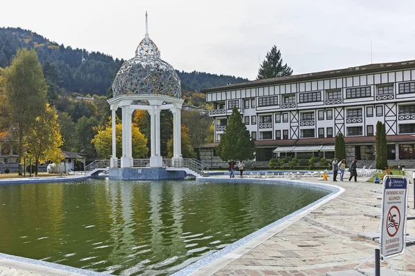 Panorama del centro di Spa Resort di Devin, Bulgaria — Foto Stock