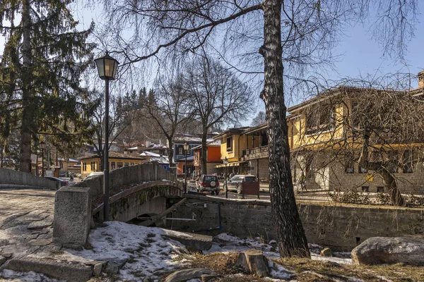 Gamla hus i historiska staden Koprivshtitsa, Bulgarien — Stockfoto