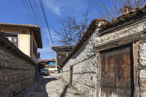 Alte häuser in der historischen stadt koprivshtitsa, bulgarien — Stockfoto