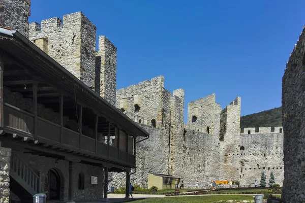 Despotovac Serbia August 2019 Middeleeuwse Gebouwen Manasija Klooster Sumadija West — Stockfoto