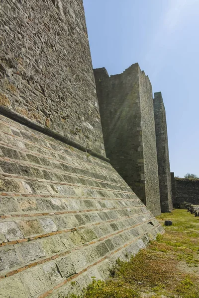 Smederevo Serbia August 2019 Ruinerna Smederevos Fästning Vid Donaus Kust — Stockfoto