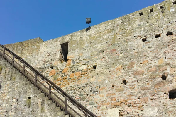 Smederevo Serbia Agosto 2019 Ruinas Fortaleza Smederevo Costa Del Río — Foto de Stock