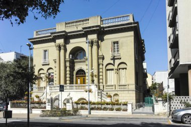 Belgrad, Sırbistan - 12 Ağustos 2019: Nikola Tesla Museu