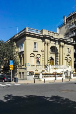 Belgrad, Sırbistan - 12 Ağustos 2019: Nikola Tesla Museu