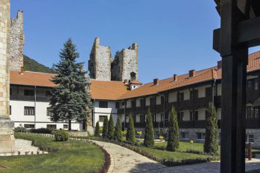 DESPOTOVAC, SERBIA - 11 Ağustos 2019: Ortaçağ Manastırı, Sumadija ve Batı Sırbistan