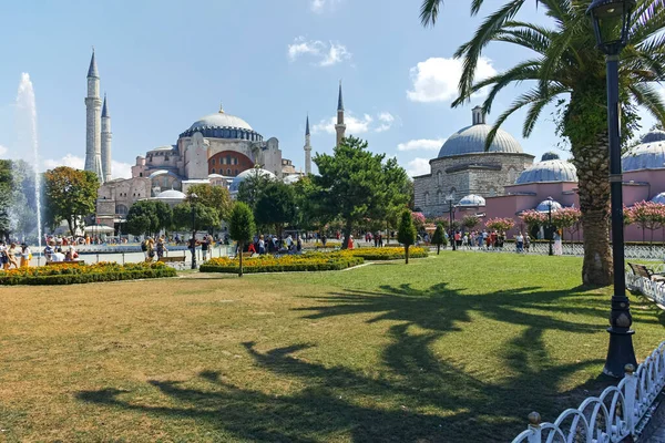 Istanbul Turkey Липня 2019 Музей Святої Софії Площа Султана Ахмеда — стокове фото