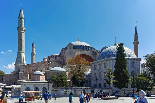 Istanbul Turkey 2019 Július Hagia Sophia Múzeum Isztambulban Törökország — Stock Fotó