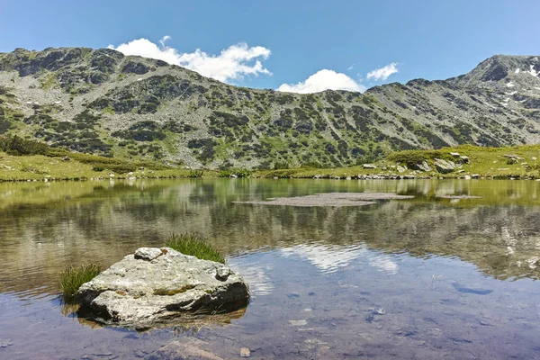 Danau Kecil Dekat Fish Lakes Rila Gunung Bulgaria — Stok Foto