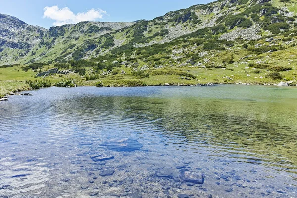 Маленькие Озера Рядом Рыбными Озерами Гора Рила Болгария — стоковое фото