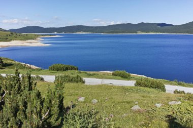 Belmeken Barajı Panoraması, Rila Dağı, Bulgaristan