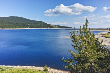 Belmeken Barajı Panoraması, Rila Dağı, Bulgaristan