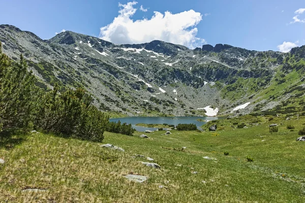 Pemandangan Musim Panas Fish Lakes Ribni Ezera Rila Mountain Bulgaria — Stok Foto