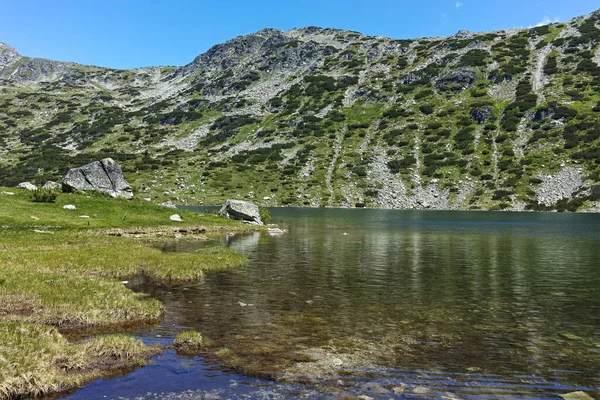 Pemandangan Musim Panas Fish Lakes Ribni Ezera Rila Mountain Bulgaria — Stok Foto