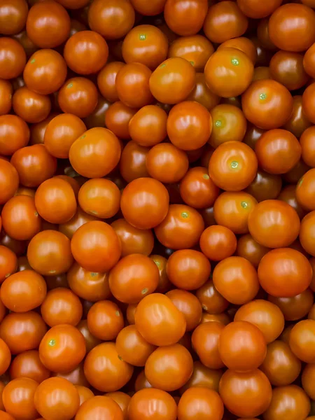 Köstliche Saftige Tomaten Nützlich Rot Für Salat — Stockfoto