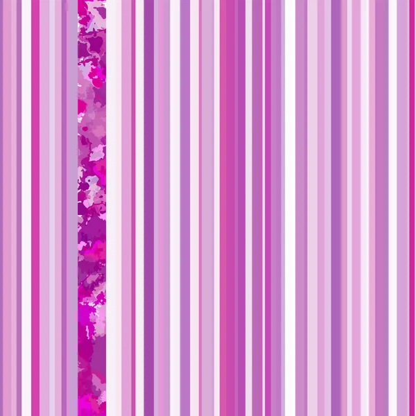 Patrón de líneas verticales sin costuras. Vector fondo rosa — Vector de stock