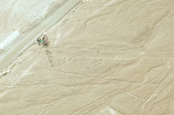 Nazca vonalak Geoglyphs — Stock Fotó