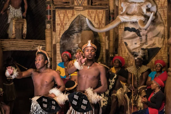 Zulu lidí z Bantu — Stock fotografie