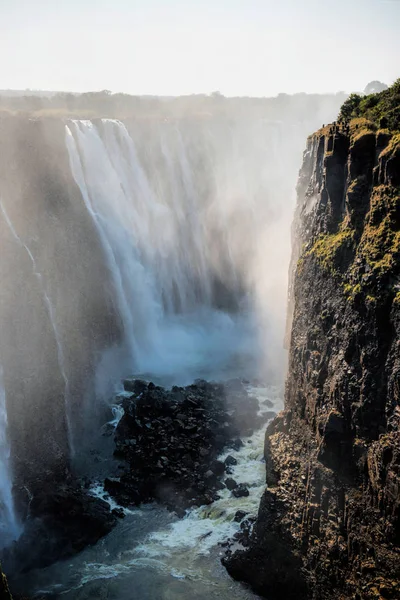 Beautiful landscape of Victoria falls — Stock Photo, Image