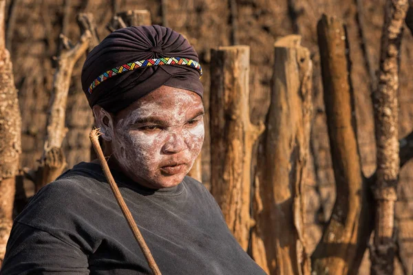 Zulu Frau aus Bantu — Stockfoto