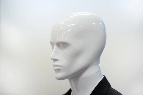 White mannequin head — Stock Photo, Image