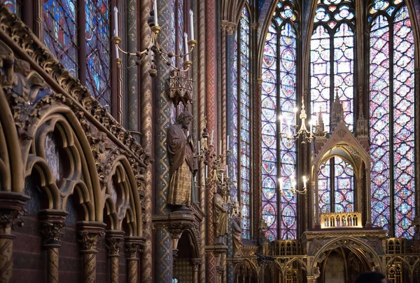 Sainte Chapelle en París — Foto de Stock