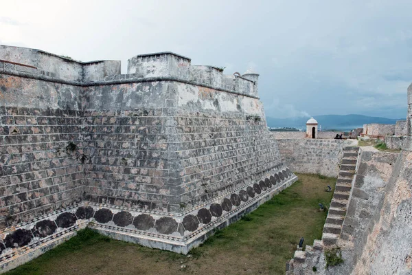 Castilla Del Morro Cuba Día Nublado — Foto de Stock