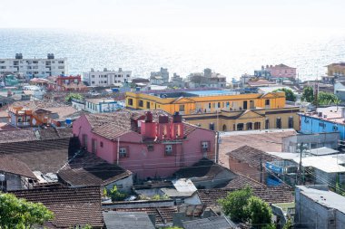 Baracoa şehrin sokaklarında 