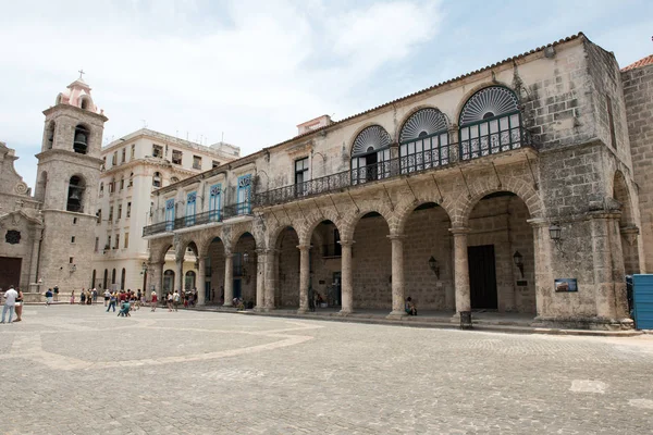 Blick Auf Die Kathedrale Von Havanna — Stockfoto