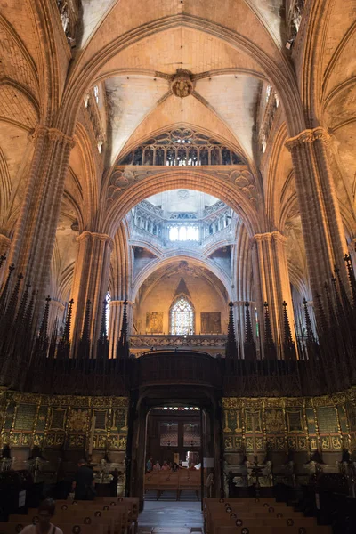 Barcelonská katedrála — Stock fotografie