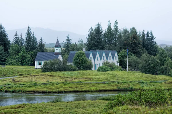 Thingvellir Park in IJsland — Stockfoto