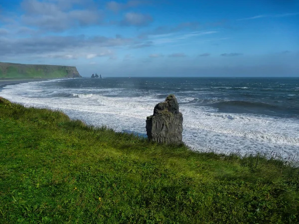 Strand van Dyrholaey — Stockfoto