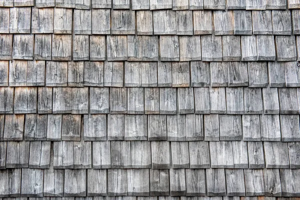 Cubierta Fachada Madera Cerca Disparo — Foto de Stock