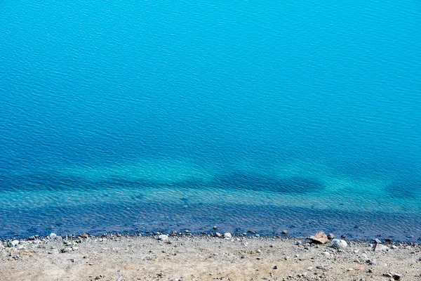アイスランドの火山青い湖 — ストック写真