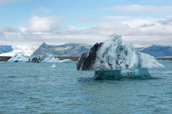 Lagoa Glacial Jokulsarlon — Fotografia de Stock