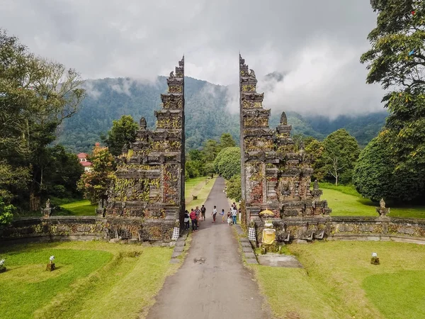 Gate of good and evil on the island of Bali.