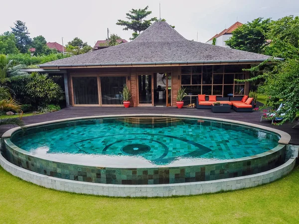 Indonesien Bali Canggu Februari 2018 Villa Augen Stor Villa Bali — Stockfoto