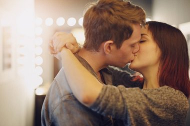 Birbirine aşık çift