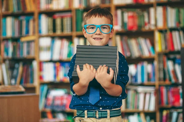 Boy with glases and tie — Stock Photo, Image