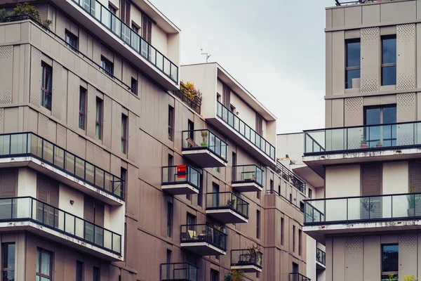 Lyon Francia Mayo 2019 Edificios Residenciales Modernos Quay Antoine Riboud —  Fotos de Stock