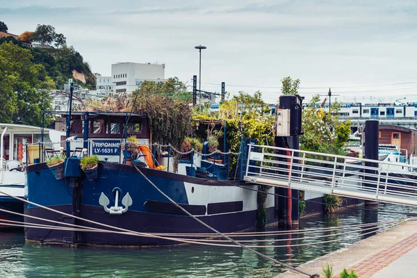 Lyon France Mai 2019 Bateau Sur Saône Lyon France — Photo