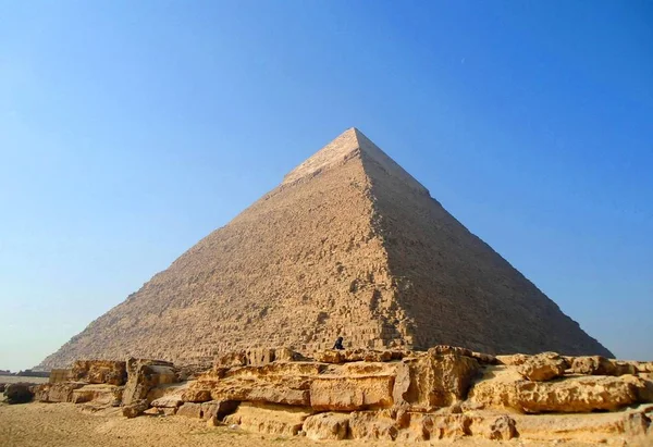 Cheops pyramidy Egypta — Stock fotografie